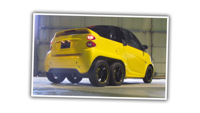 Illustration for article titled This Six-Wheeled Smart Car Is The Perfect Drive For Your Descent Into Madness